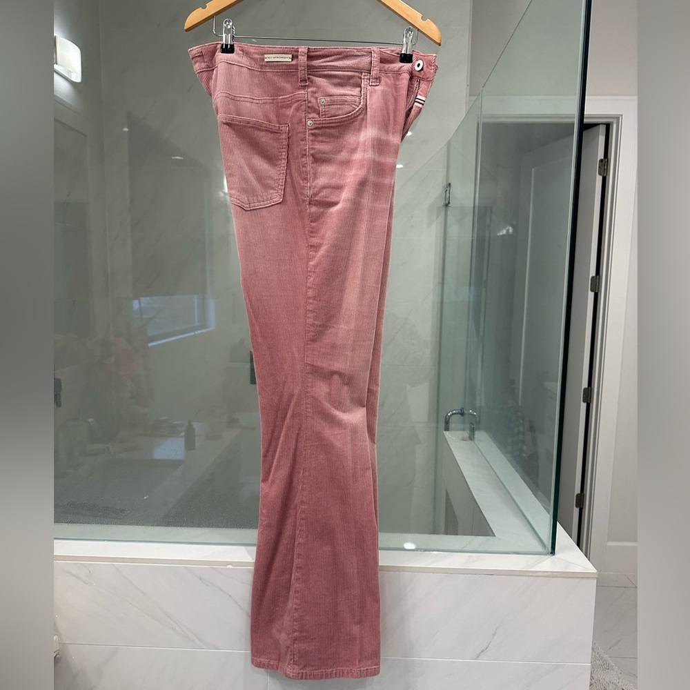Anthropologie/Pilcro pink boot cut corduroy pants in excellent used condition